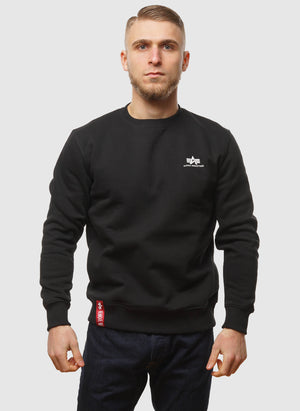 Basic Small Logo Sweatshirt - Black