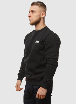 Basic Small Logo Sweatshirt - Black