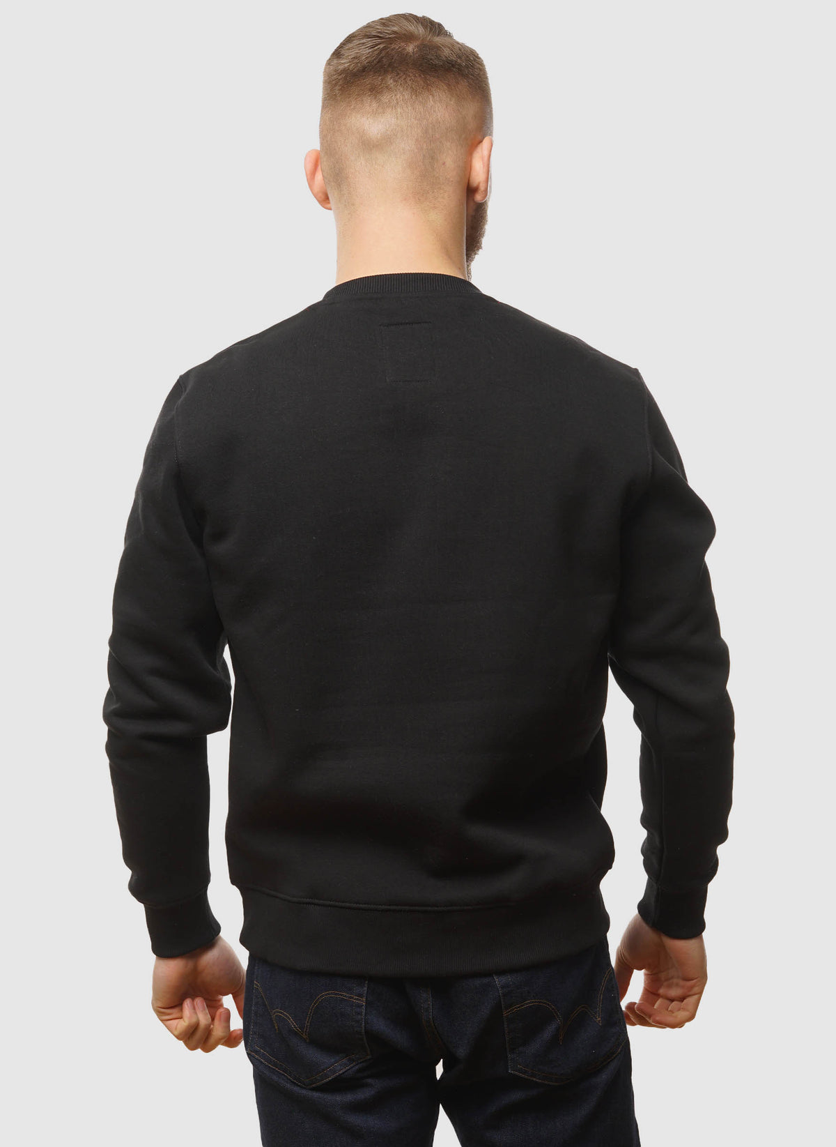 Basic Small Logo Sweatshirt - Black