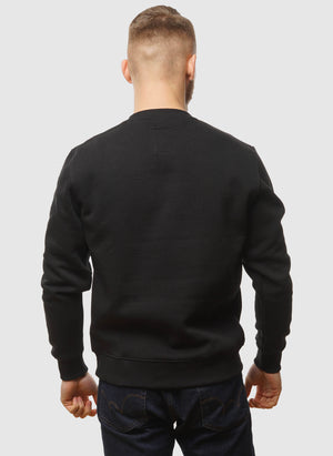 Basic Small Logo Sweatshirt - Black