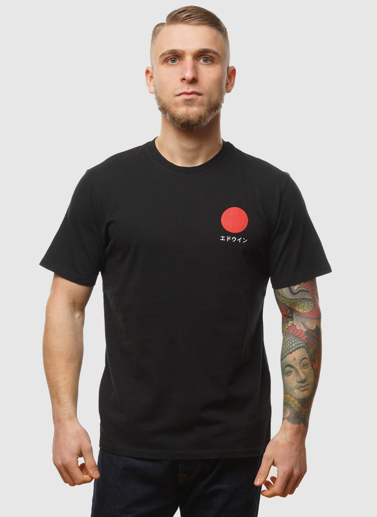 Japanese Sun T-Shirt - Black