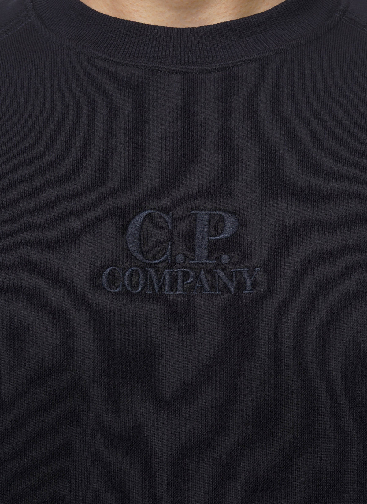C.P. Logo Sweatshirt - Total Eclipse