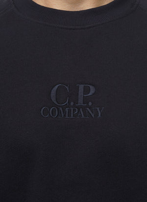 C.P. Logo Sweatshirt - Total Eclipse