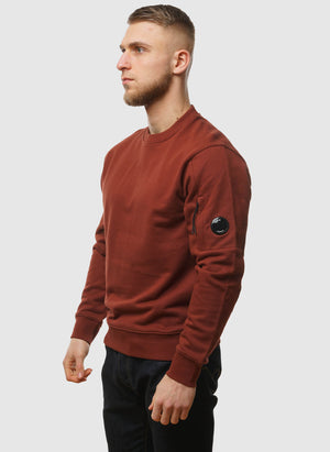 Lens Crew Neck Sweatshirt - Sable