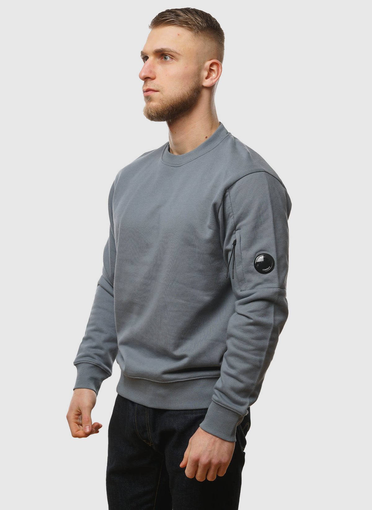 Lens Crew Neck Sweatshirt - Stormy Weather