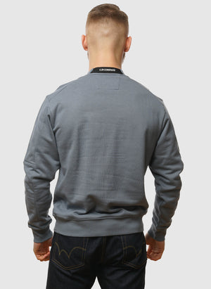 Lens Crew Neck Sweatshirt - Stormy Weather