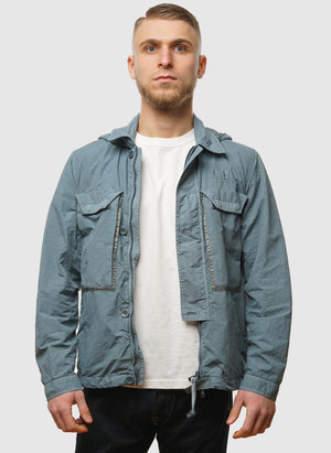 Flatt Nylon Goggle Overshirt - Stormy Weather