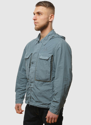 Flatt Nylon Goggle Overshirt - Stormy Weather