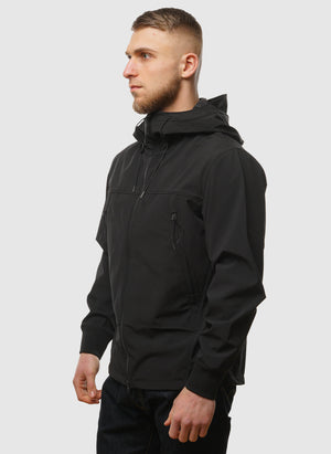 C.P. Shell-R Hooded Goggle Jacket - Black