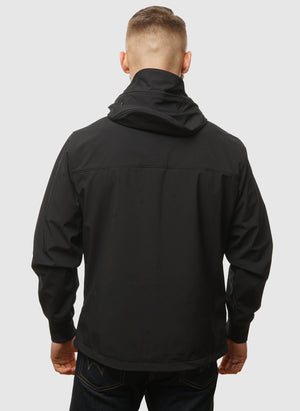 C.P. Shell-R Hooded Goggle Jacket - Black