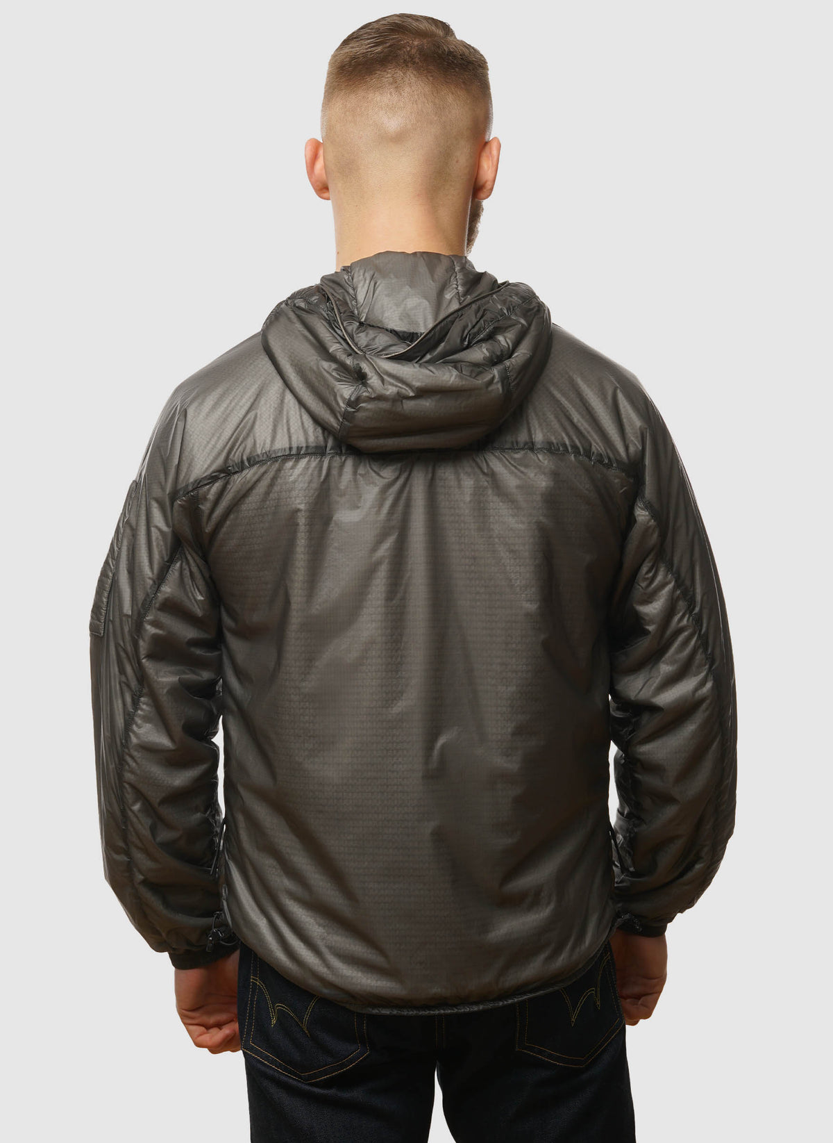Nada Shell Primaloft® Hooded Lens Jacket - Smoked Pearl