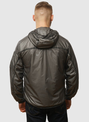 Nada Shell Primaloft® Hooded Lens Jacket - Smoked Pearl