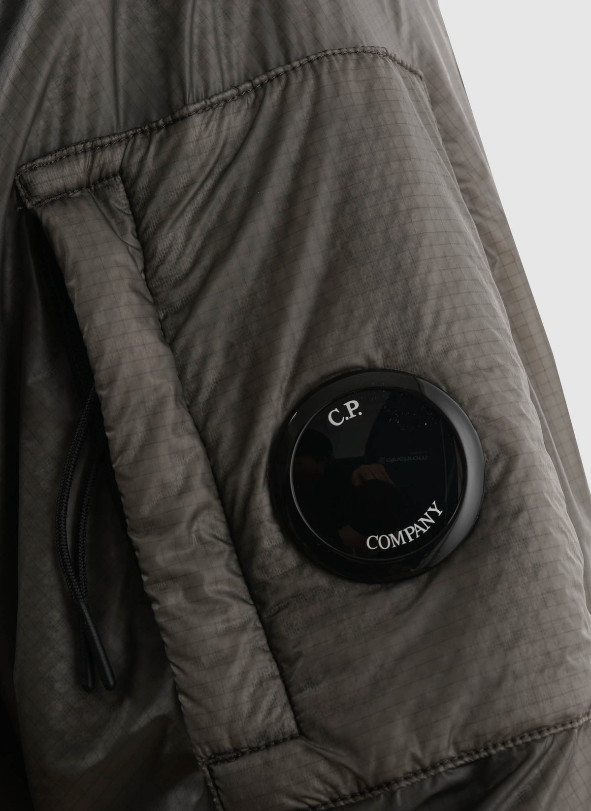 Nada Shell Primaloft® Hooded Lens Jacket - Smoked Pearl
