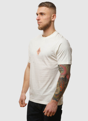 Front & Back Jersey T-Shirt - Gauze White
