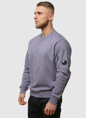 Lens Crew Neck Sweatshirt - Lavender Violett