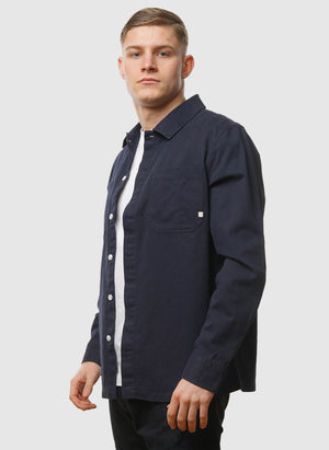 Leon Overshirt - True Navy