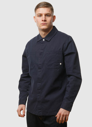 Leon Overshirt - True Navy