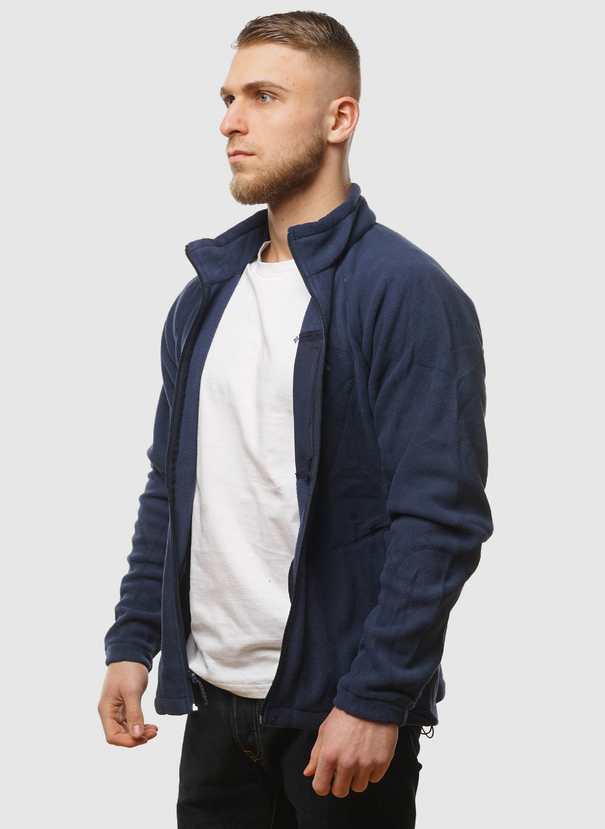 Fast Trek II Full Zip Fleece - Collegiate Navy