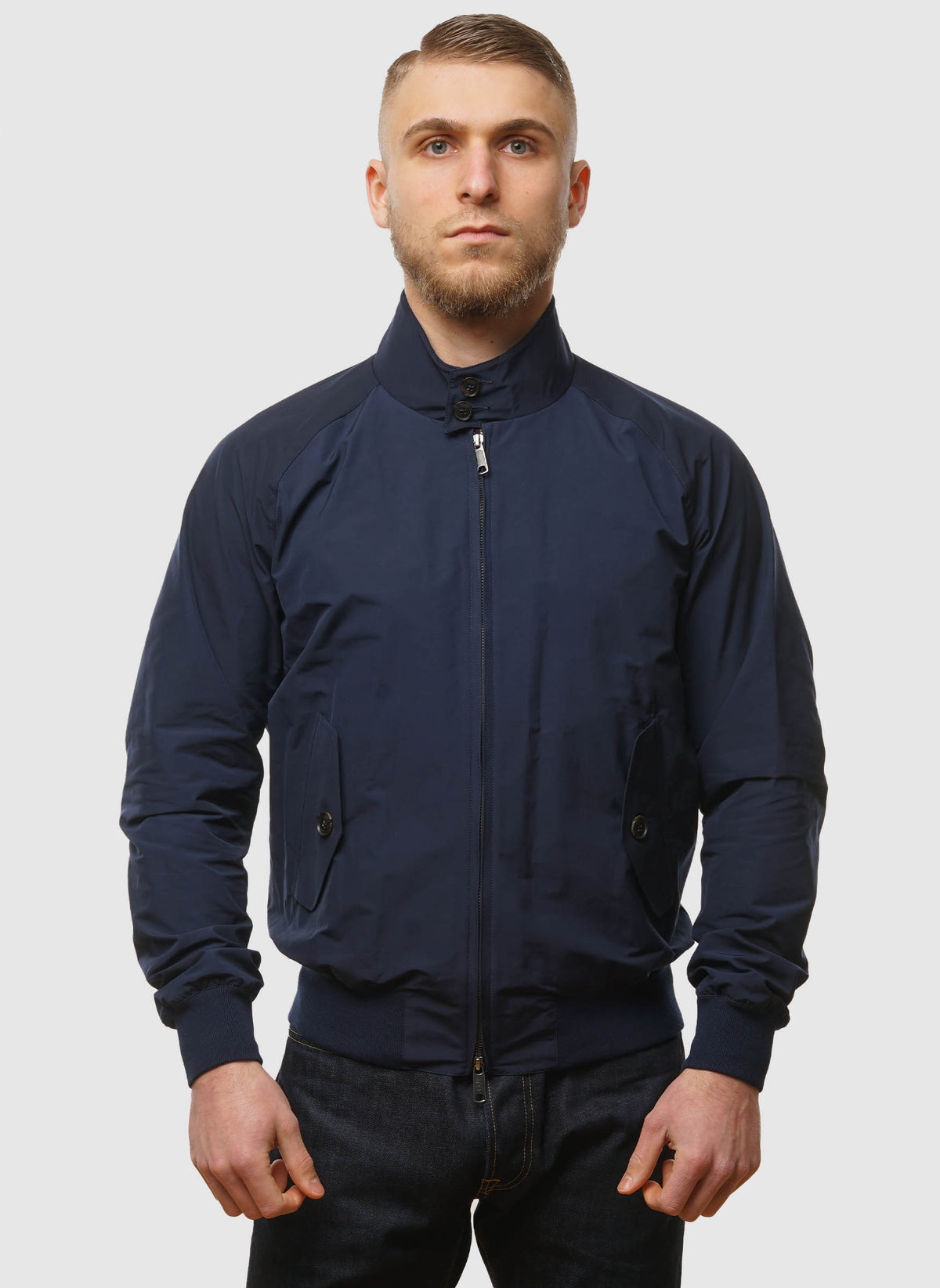 G9 Classic Harrington Jacket - Navy
