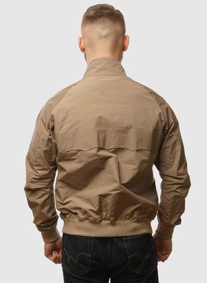 G9 Classic Harrington Jacket - Tan