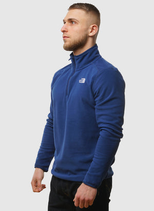100 Glacier Fleece 1/4-Zip - Estate Blue