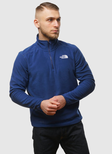 100 Glacier Fleece 1/4-Zip - Estate Blue