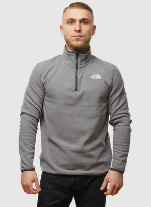 100 Glacier Fleece 1/4-Zip - Medium Grey Heather