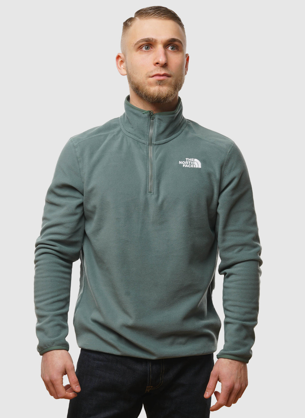 100 Glacier Fleece 1/4-Zip - Duck Green