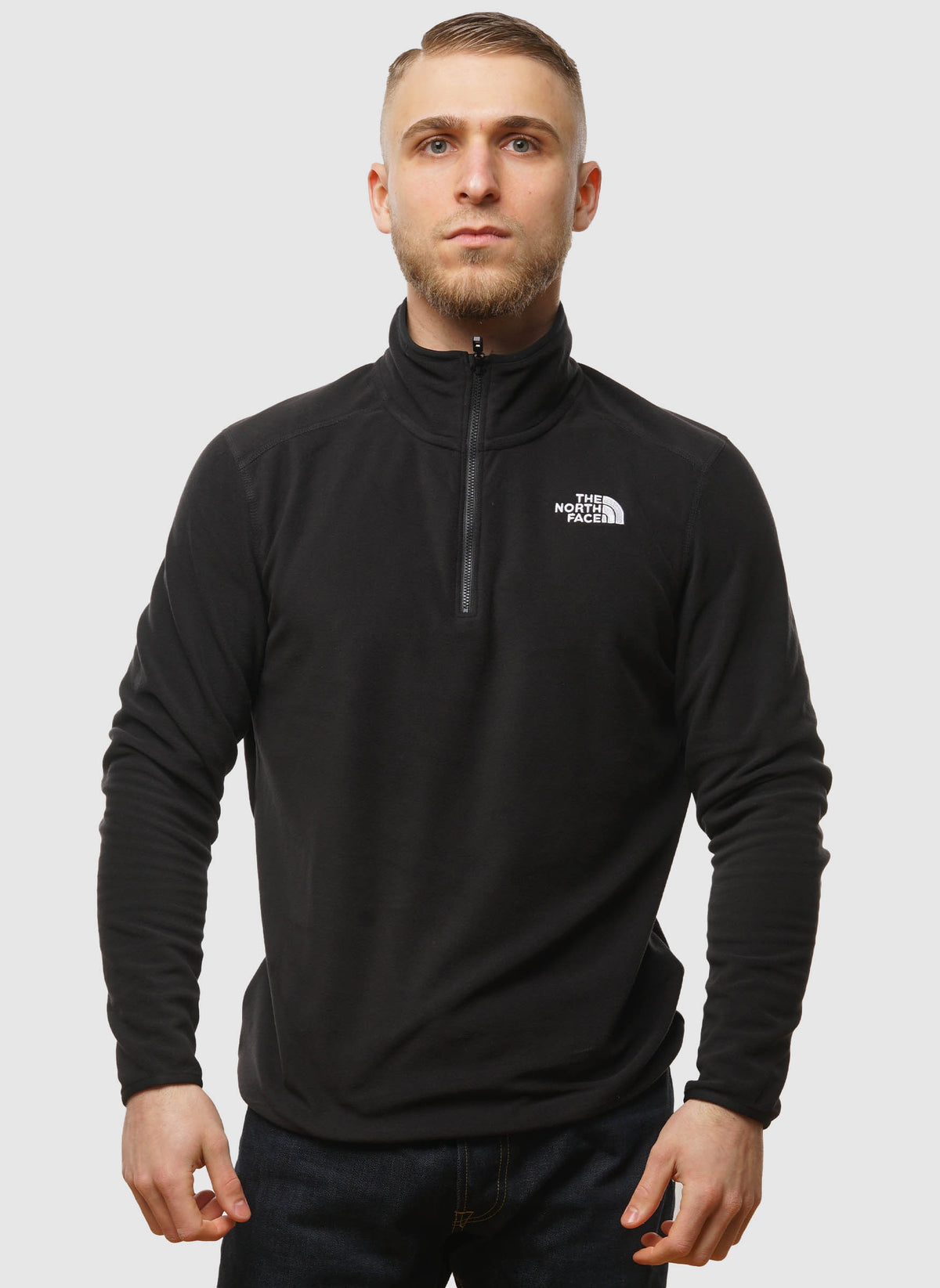 100 Glacier Fleece 1/4-Zip - Black