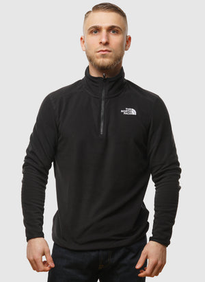 100 Glacier Fleece 1/4-Zip - Black