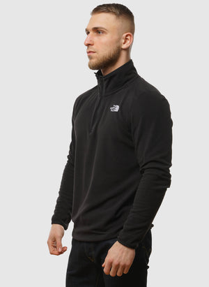 100 Glacier Fleece 1/4-Zip - Black