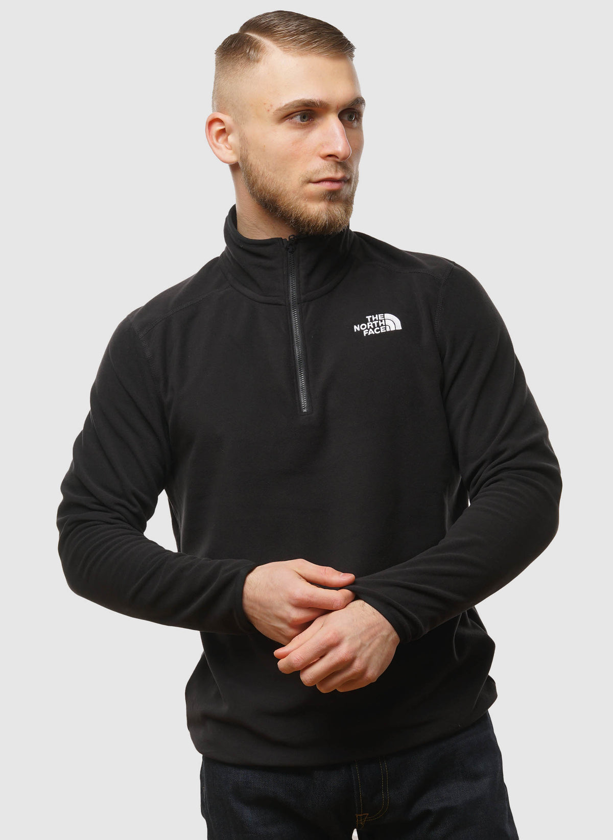 100 Glacier Fleece 1/4-Zip - Black
