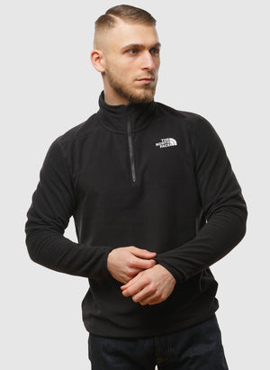 100 Glacier Fleece 1/4-Zip - Black