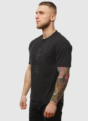 British Sailor Jersey T-Shirt - Black