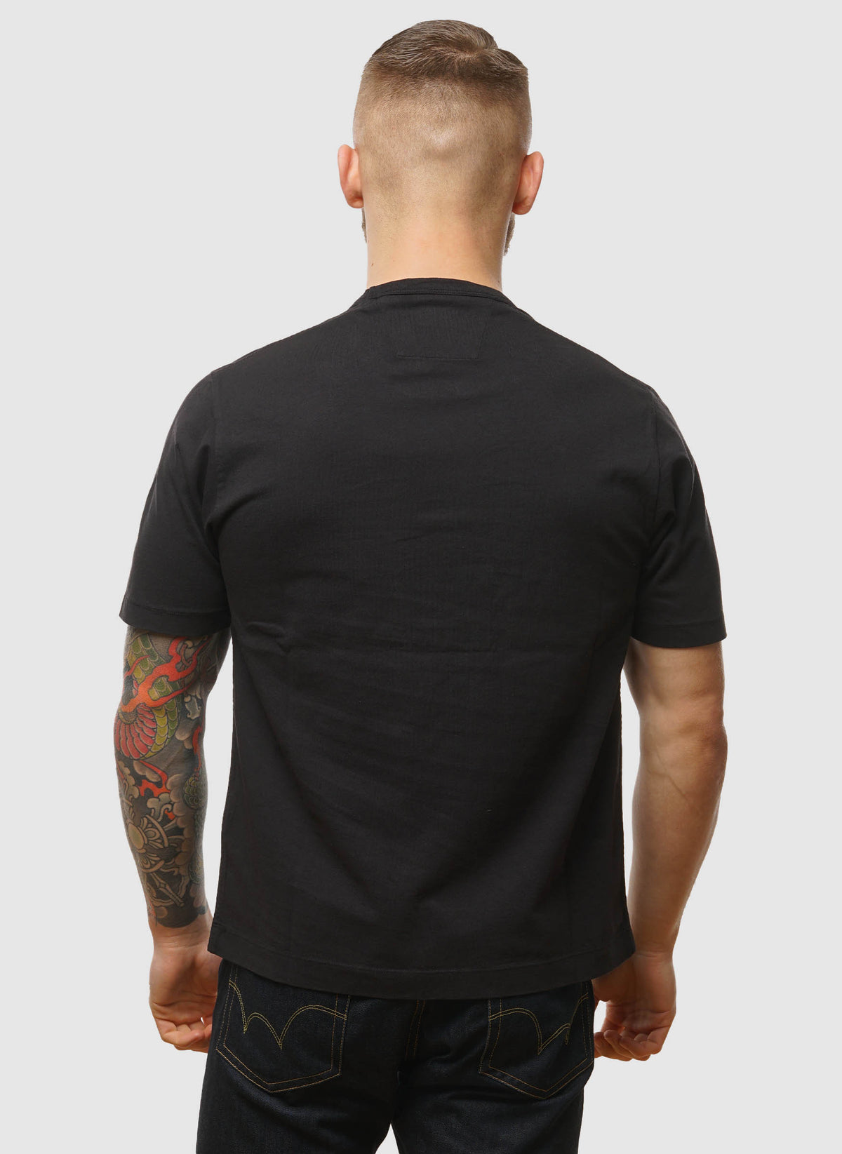 British Sailor Jersey T-Shirt - Black