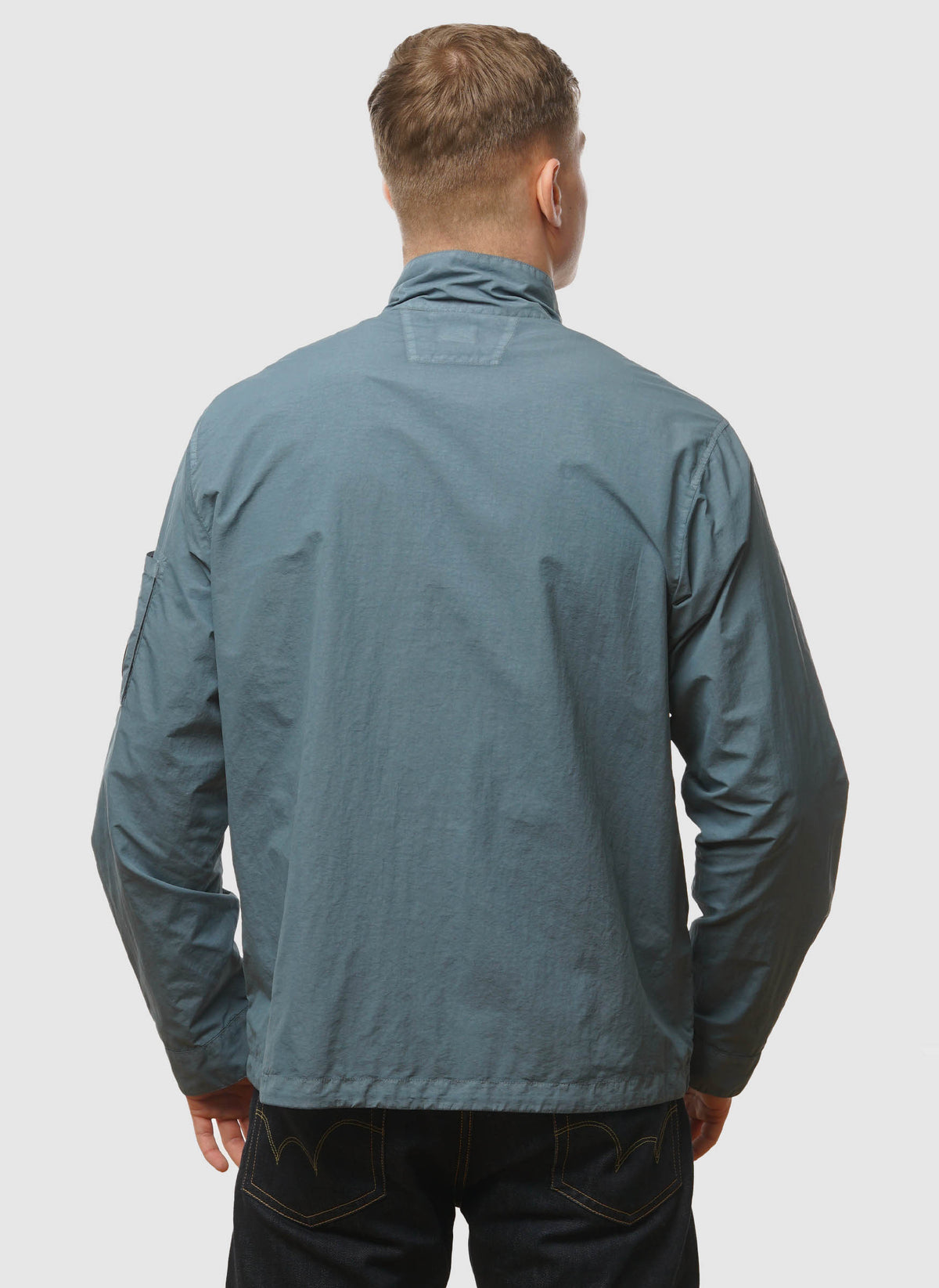 Flatt Nylon Lens Overshirt - Stormy Weather