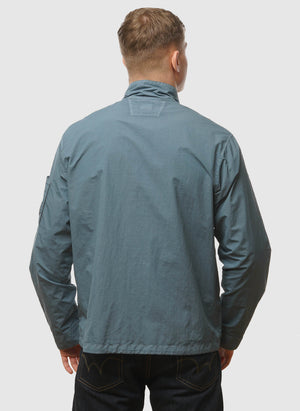 Flatt Nylon Lens Overshirt - Stormy Weather