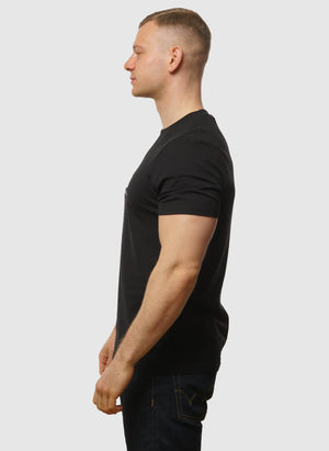 Defender Graphic T-Shirt - Jet Black