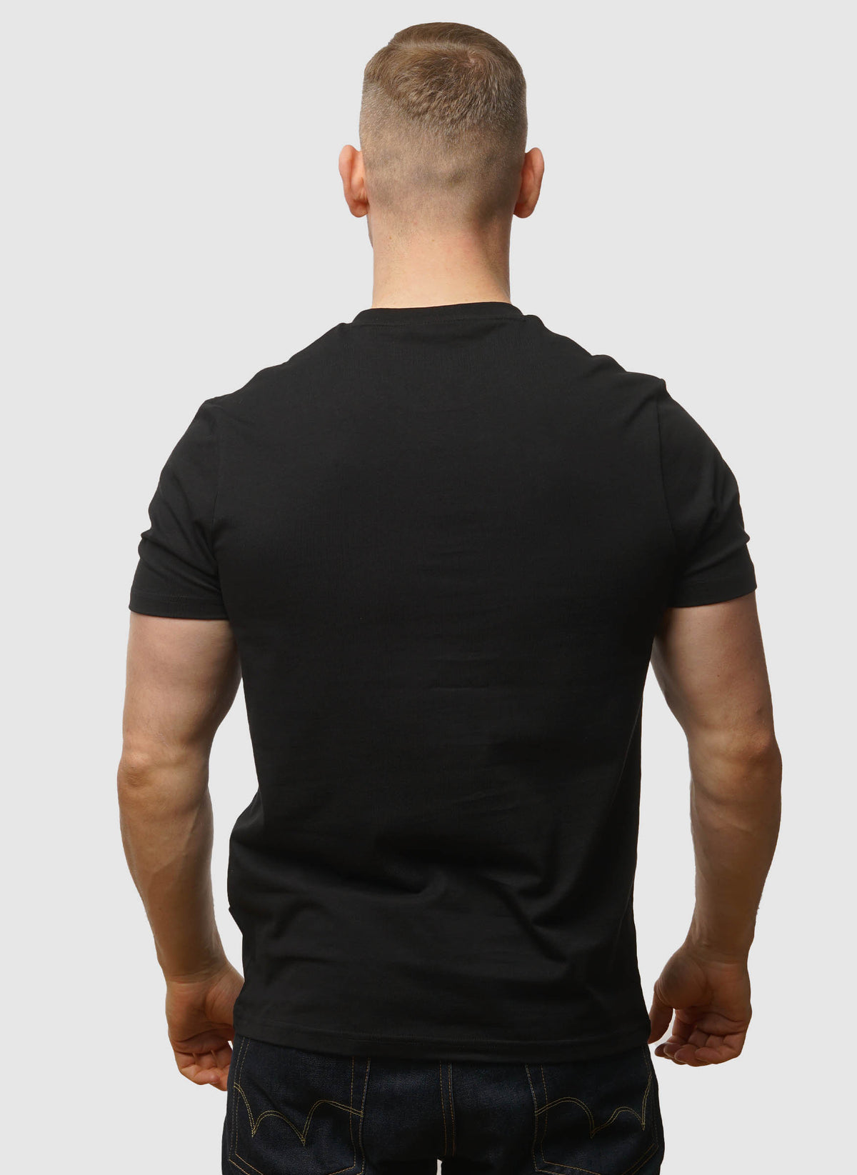 Defender Graphic T-Shirt - Jet Black