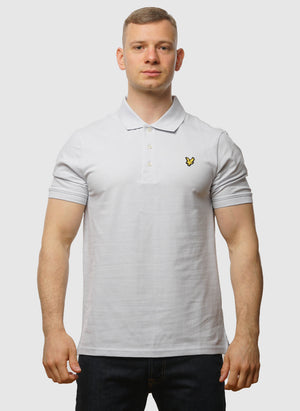 Plain Poloshirt - Washed Blue