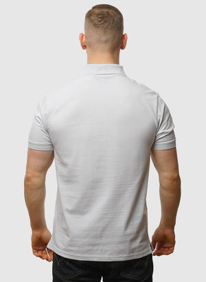 Plain Poloshirt - Washed Blue