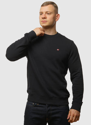 Balis Crew Neck Sweatshirt - Black