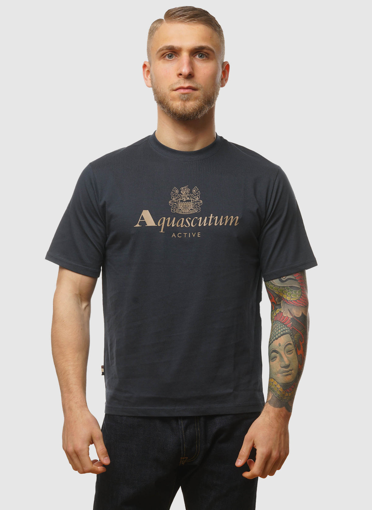 Big Logo T-Shirt - Navy
