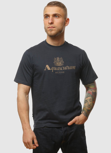 Big Logo T-Shirt - Navy