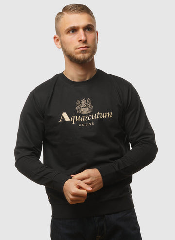 Big Logo Crew Neck - Black