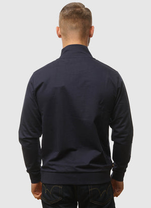Small Logo Quarter Zip - Navy