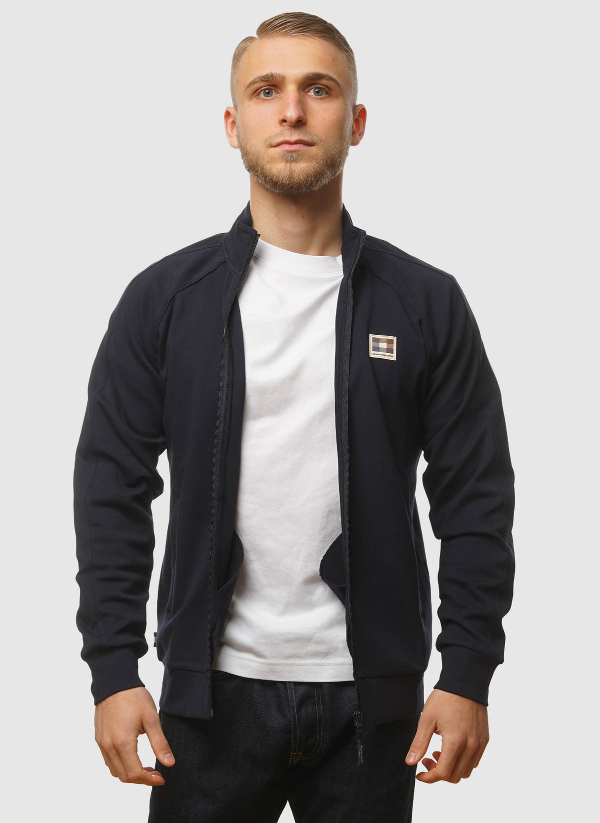 Active Scuba Fullzip Mockneck - Navy