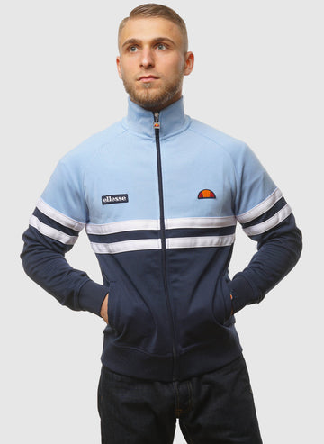 Rimini Tracktop - Light Blue/Navy