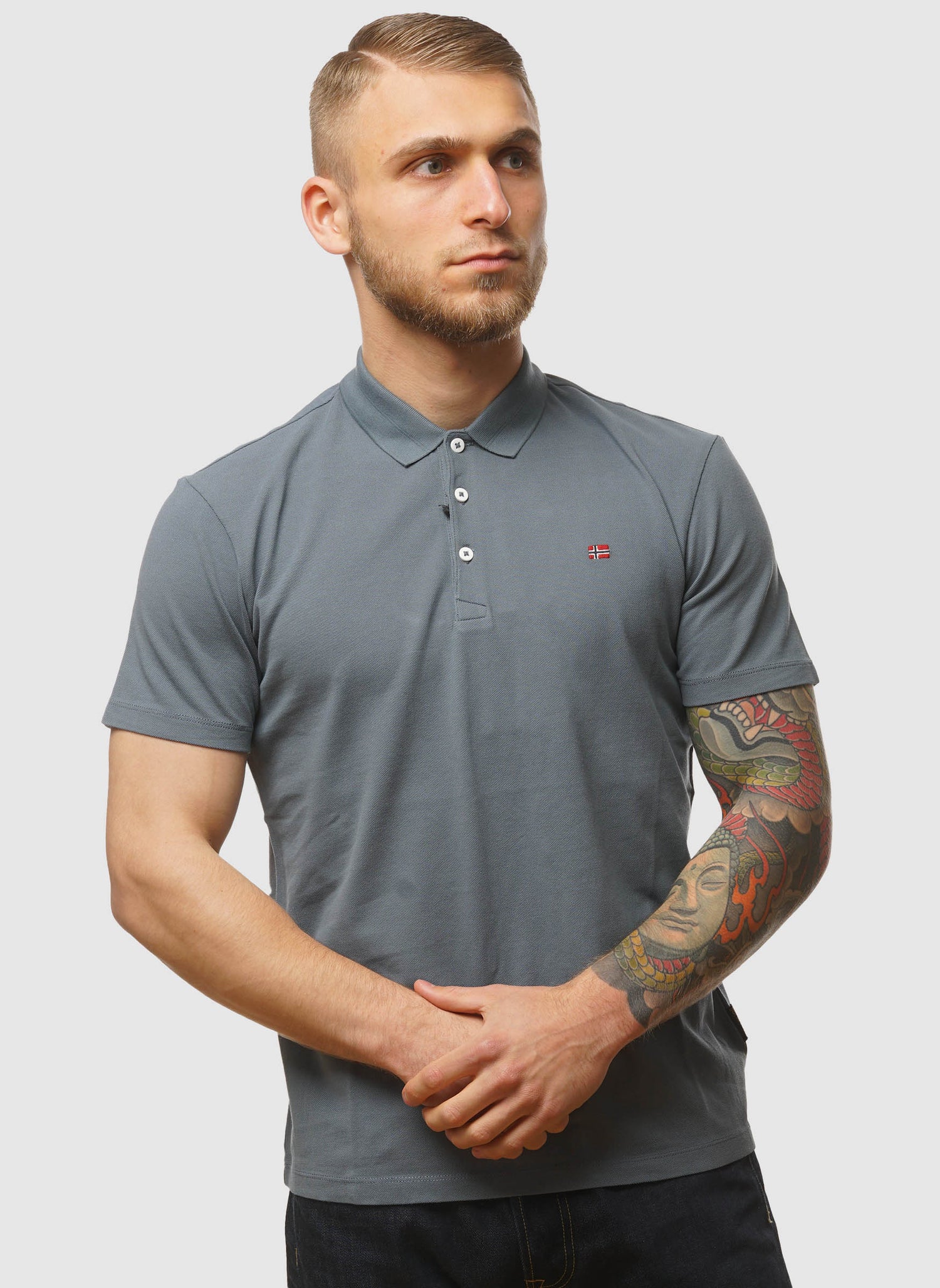 Ealis Polo Shirt - Stormy Weat