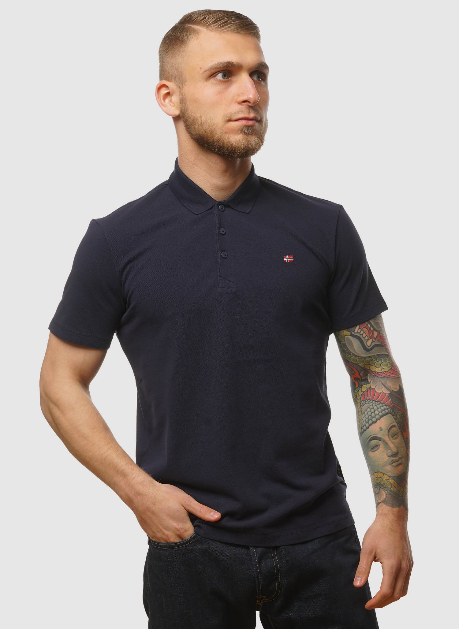 Ealis Polo Shirt - Blue Marine